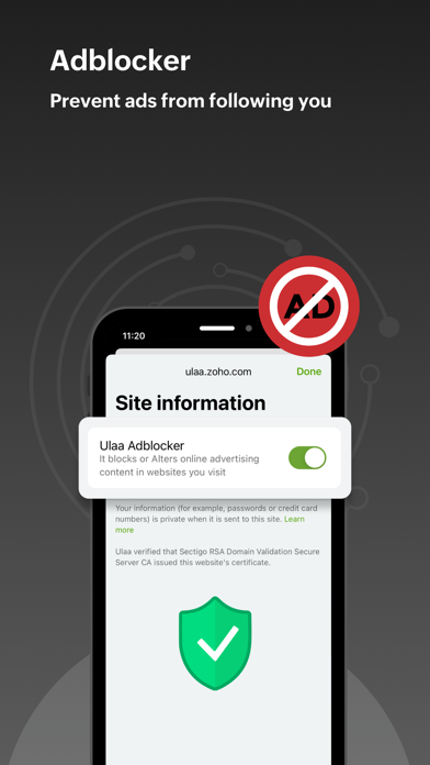 Ulaa Browser screenshot 2