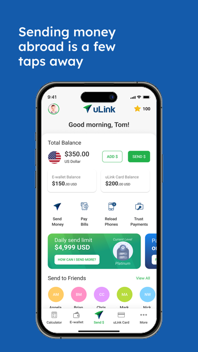 uLink Money Transfer SuperApp screenshot 7