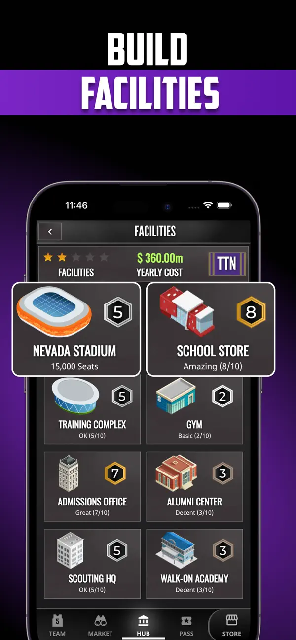 ULT College Basketball Coach screenshot 1