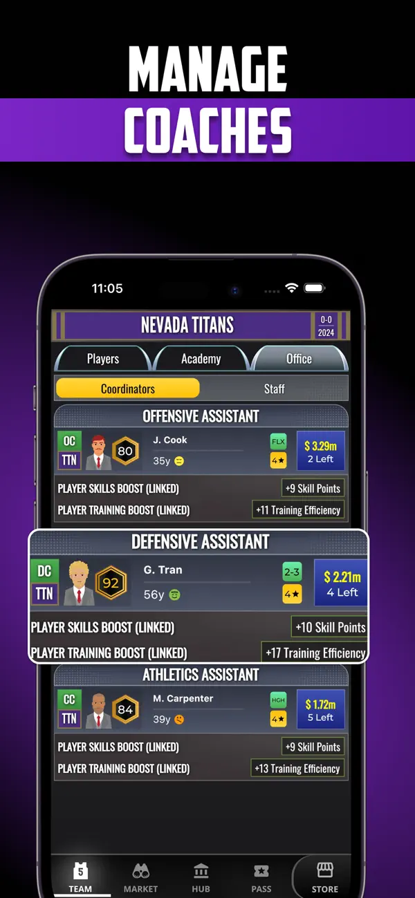 ULT College Basketball Coach screenshot 2