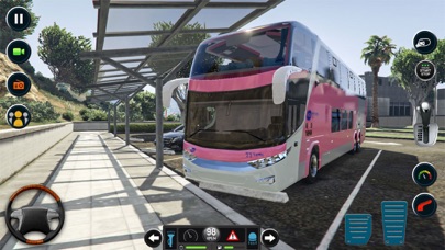 Ultimate Bus Driving Games 3D screenshot 3