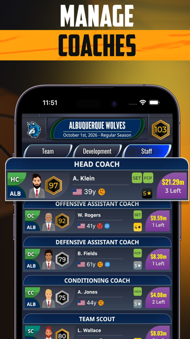 Ultimate Pro Basketball GM screenshot 5