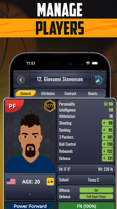 Ultimate Pro Basketball GM screenshot 8