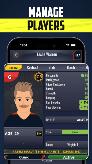 Ultimate Pro Football GM screenshot 8