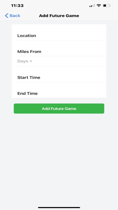 ULTY App Frisbee screenshot 4