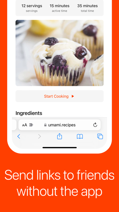 Umami - Recipe Manager screenshot 2