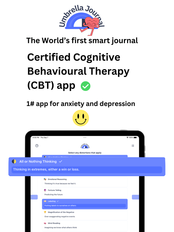Umbrella Journal : Smart CBT screenshot 7