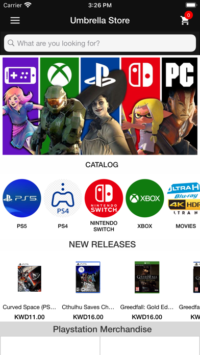 Umbrella Store screenshot 4