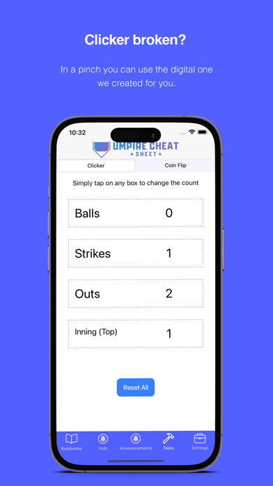 Umpire Cheat Sheet screenshot 1