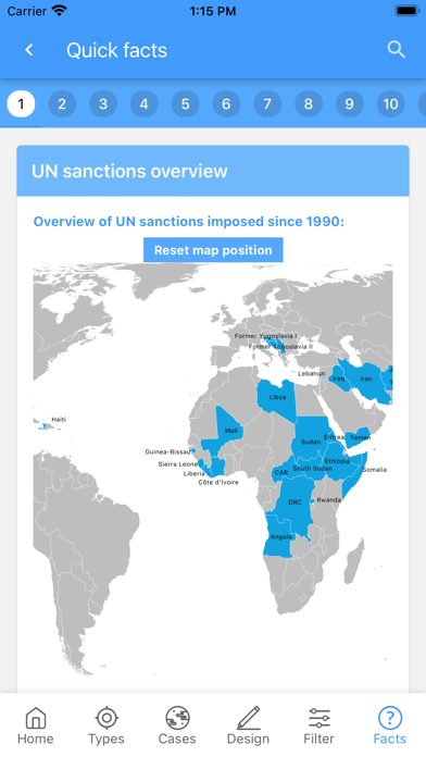 UN SanctionsApp screenshot 1