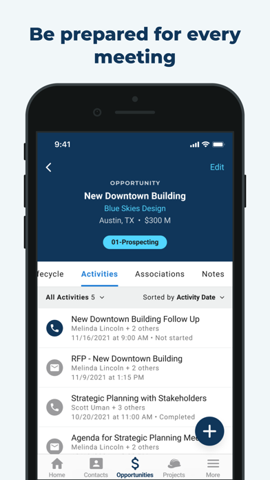 Unanet CRM screenshot 4