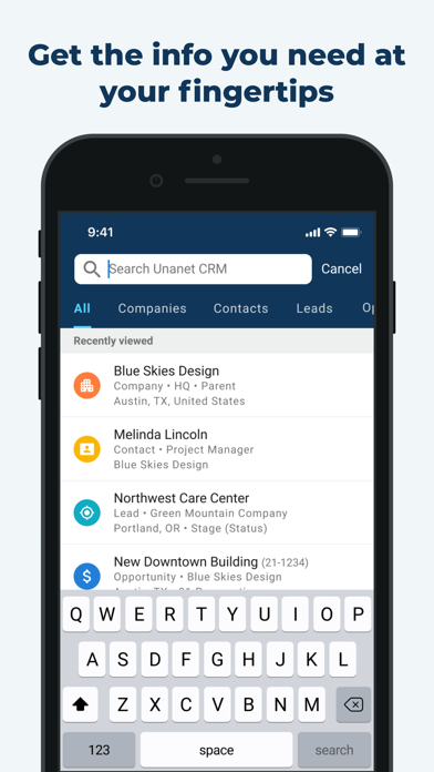 Unanet CRM screenshot 6