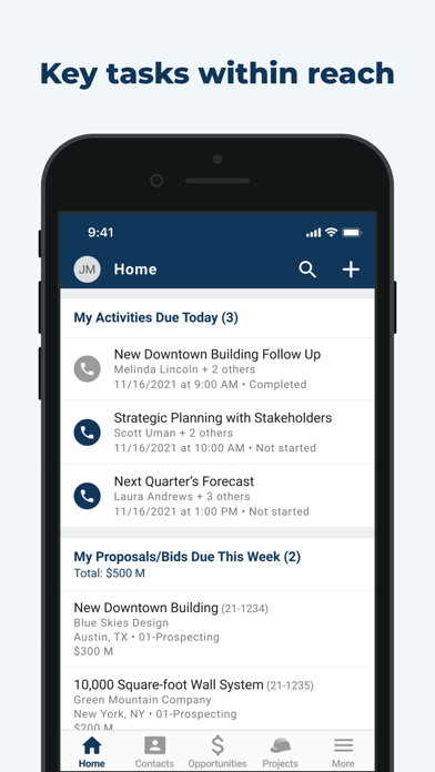 Unanet CRM screenshot 7