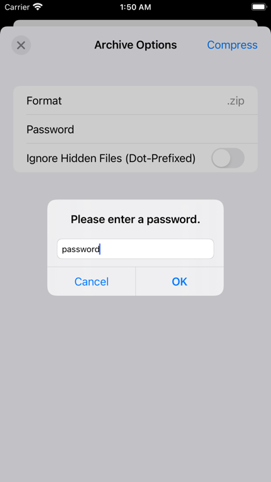 Unarchiver - ZIP, RAR screenshot 1