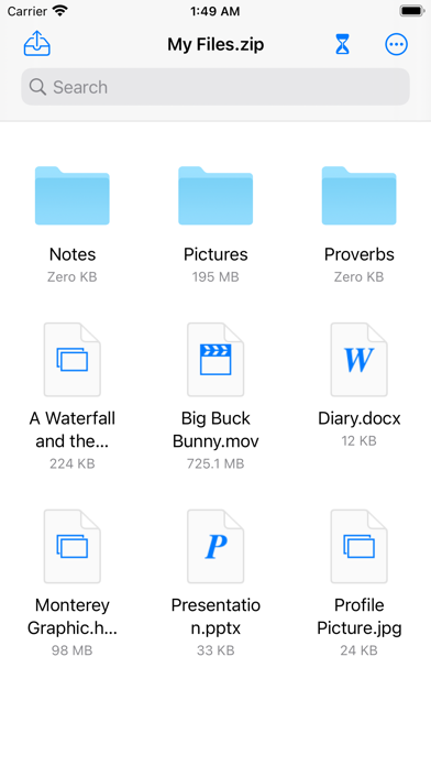 Unarchiver - ZIP, RAR screenshot 4