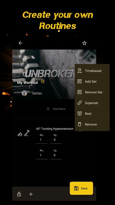 UNBROKEN: Training and Fitness screenshot 4