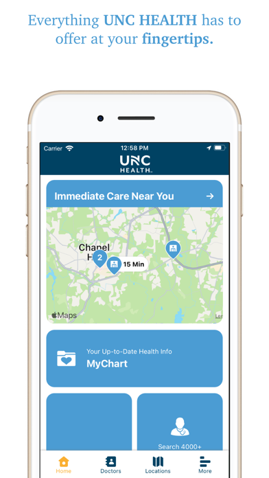 UNC Health screenshot 4