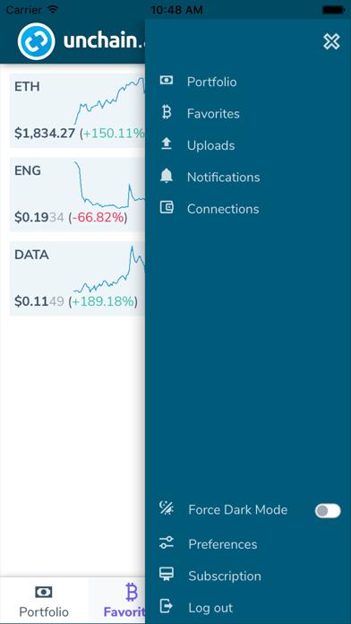 unchain.app screenshot 1