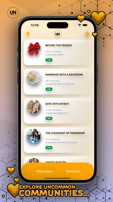 Uncommon Christian Dating screenshot 2