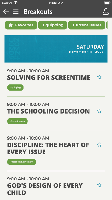 Uncommon Parenting Conference screenshot 1