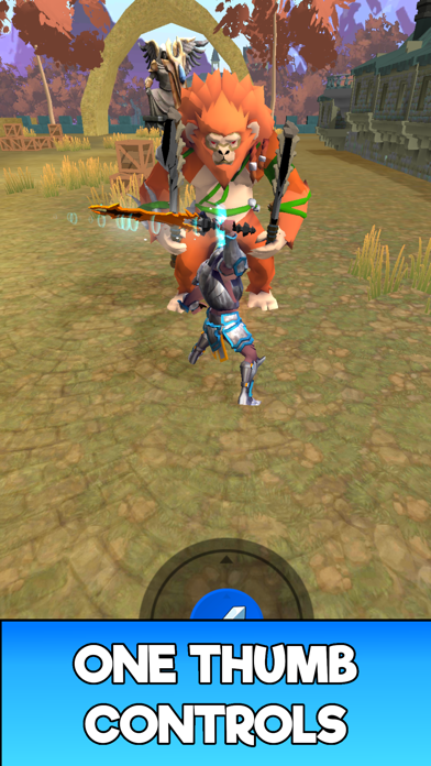 UnderKnight: One Thumb Warrior screenshot 1