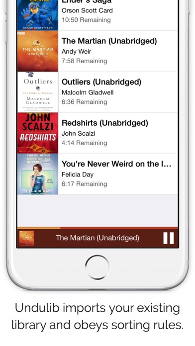 Undulib screenshot 1
