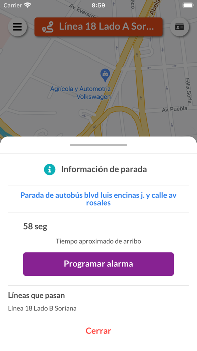 UNE Transporte Sonora screenshot 1