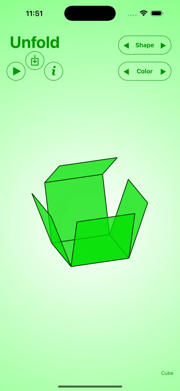 Unfold screenshot 1