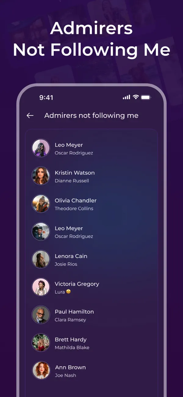 Unfollowers: Followers Tracker screenshot 4