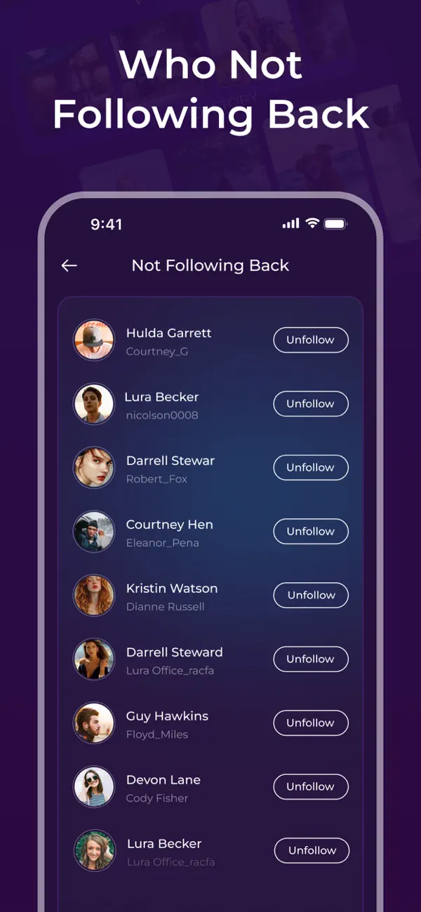 Unfollowers: Followers Tracker screenshot 5