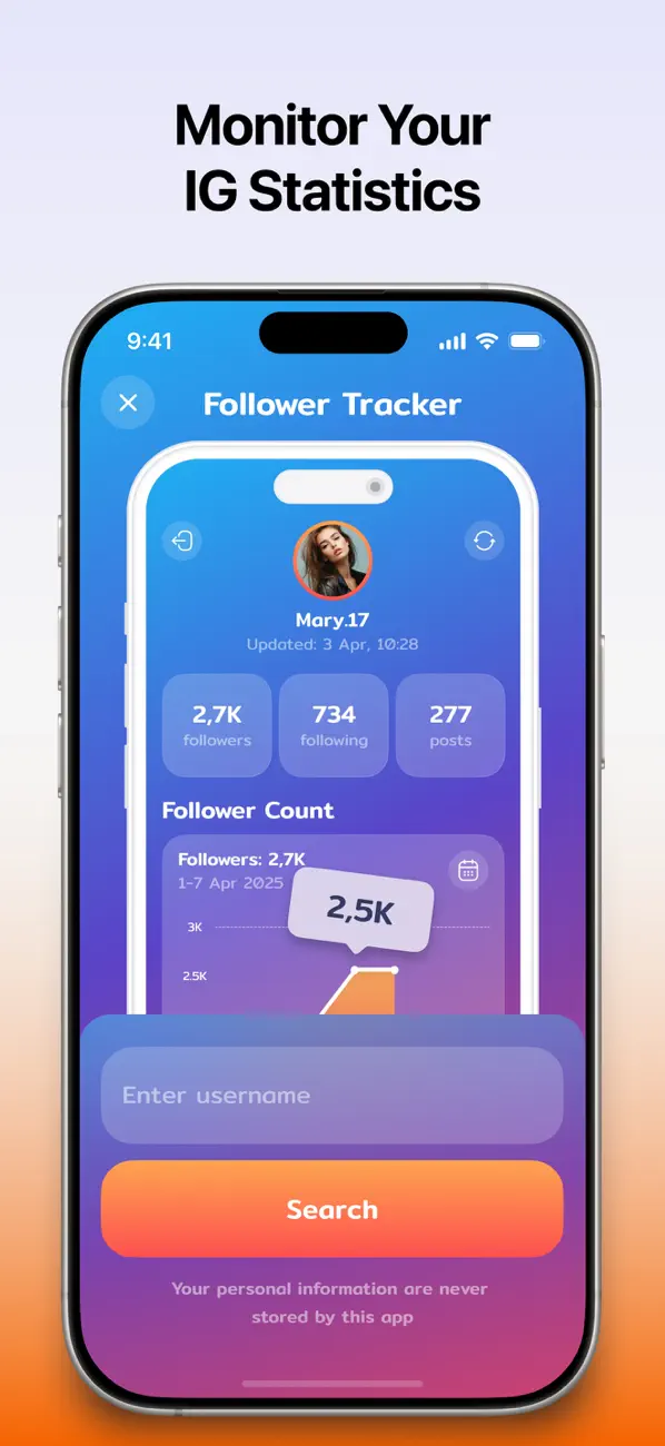 Unfollowers Reports・Followers screenshot 3