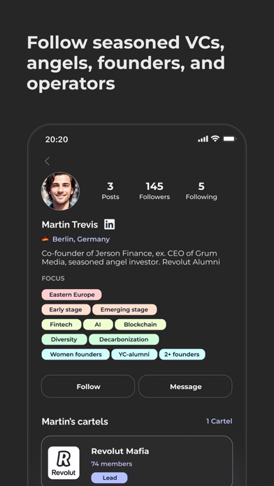 Uniborn — venture platform screenshot 6