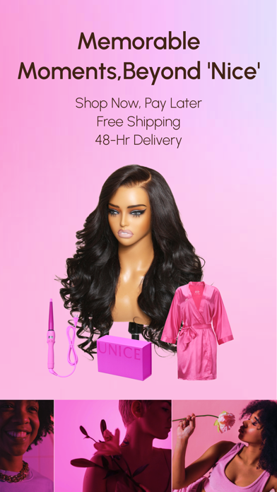 UNice: Wigs & Hair Bundles screenshot 1