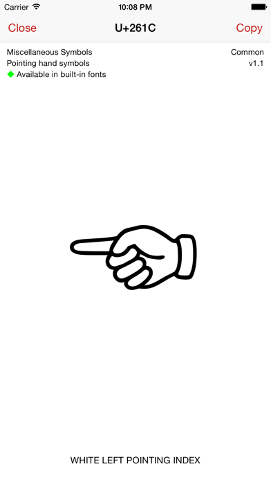 Unicode Pad Express screenshot 2