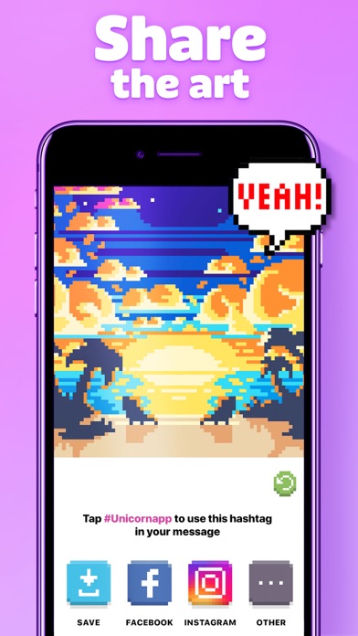UNICORN: Color by Number Games screenshot 1