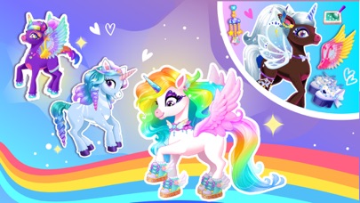 Unicorn Dress up Game for Kids screenshot 1