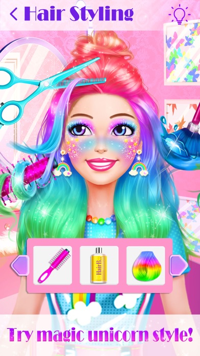 Unicorn Makeup Dress Up Artist screenshot 1
