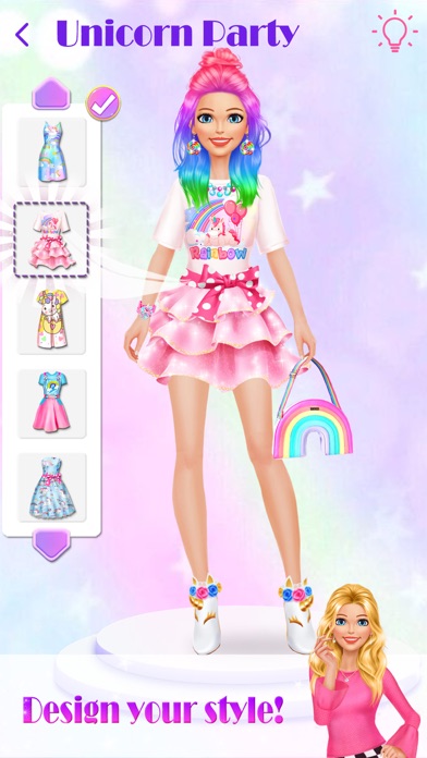 Unicorn Makeup Dress Up Artist screenshot 4