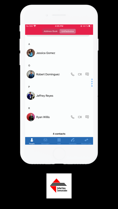 Unified Voice Softphone screenshot 2