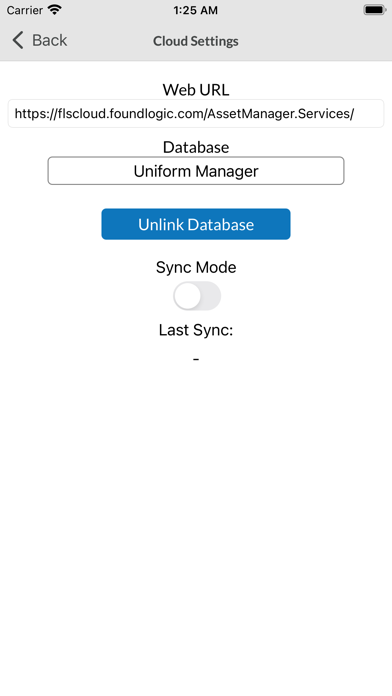 Uniform Manager screenshot 1