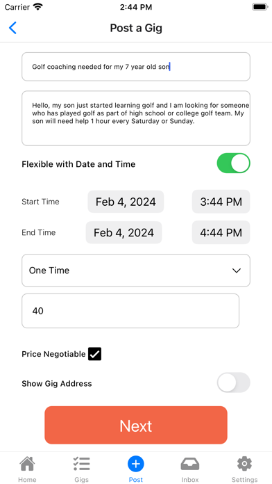 UniGiig screenshot 7