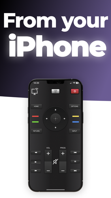 Unimote : smart TV remote screenshot 4
