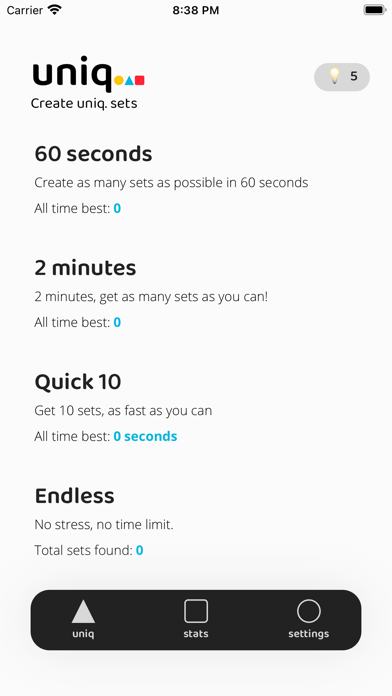uniq. - Create uniq. sets screenshot 3