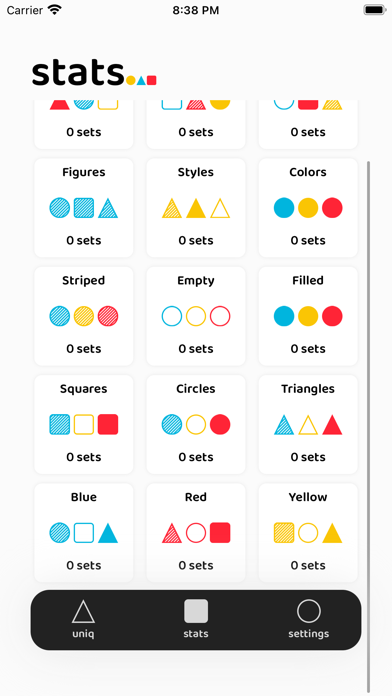 uniq. - Create uniq. sets screenshot 1