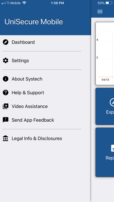 UniSecure Mobile screenshot 1