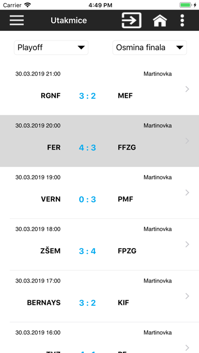 UniSport ZG screenshot 4