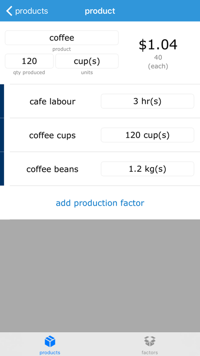 Unit Cost Calculator screenshot 4