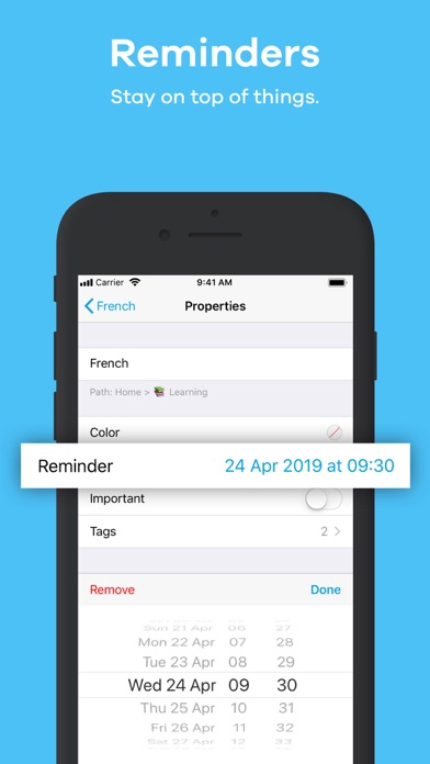 Unit: Notes, Todos, Lists screenshot 1