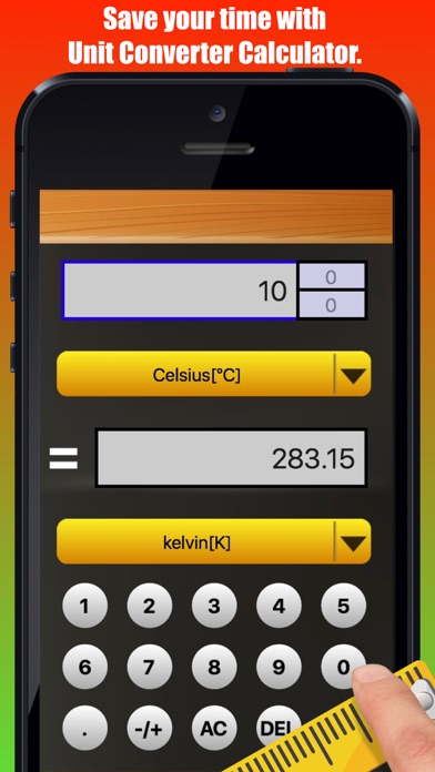 Unit of measurement converter screenshot 1