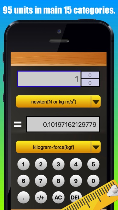 Unit of measurement converter screenshot 4